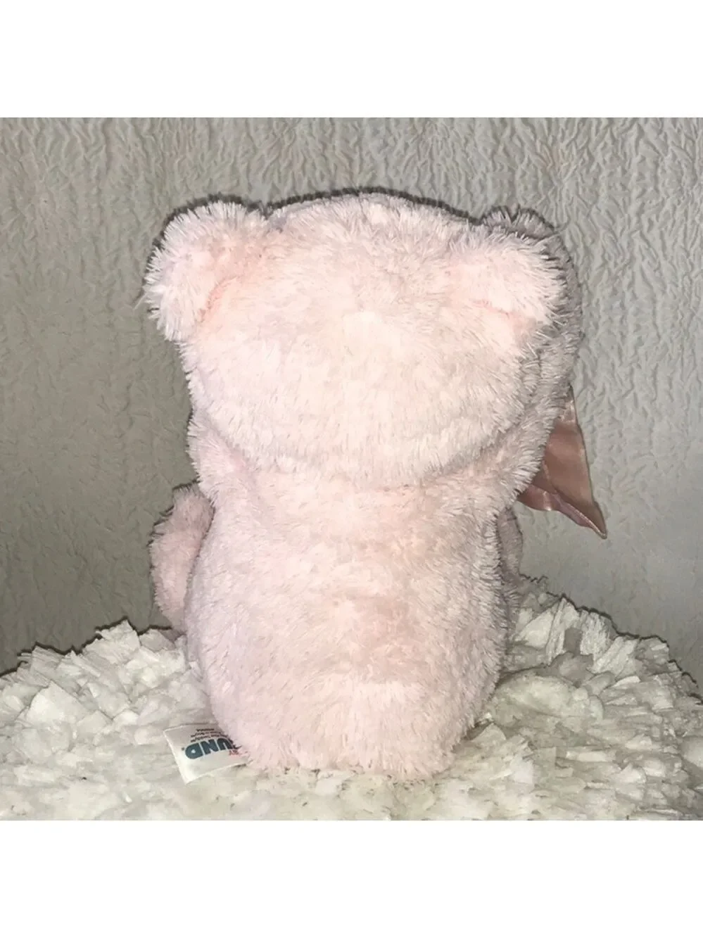 BABY GUND Animated Pink Peek A Boo My First Teddy Bear Plush